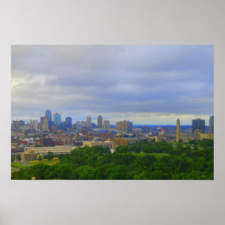 Impression de la skyline de Kansas City