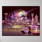 Impression de la sphère de fractionnement violet (Devant)