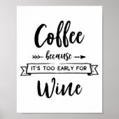 Impression de la station de café (Devant)