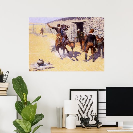 Impression de la toile Apache (Bureau à domicile)