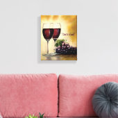 Impression de la toile - "Commencer à terminer" (Insitu(Salon))