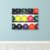 Impression de la toile de Bowling (Insitu (Plancher de Bois))