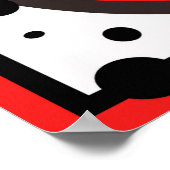 Impression de la toile de bug Ladybug (Coin)