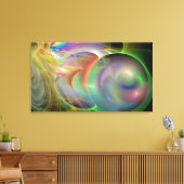 Impression de la toile de bulles d'espace (Insitu(Salon))