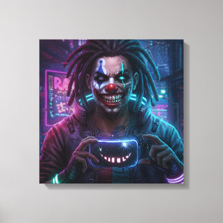 Impression de la toile de clown de circuit