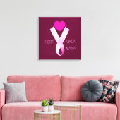 Impression de la toile de combat rose (Insitu(Salon))