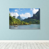 Impression de la toile de Cook's Bay, Moorea (Insitu (Plancher de Bois))