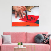 Impression de la toile de démonstration de Calligr (Insitu(Salon))