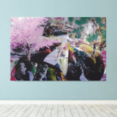 Impression de la toile de la nature Abstraite (Insitu (Plancher de Bois))