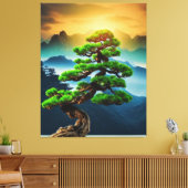 Impression de la toile de l'arbre Bonsai (Insitu(Salon))