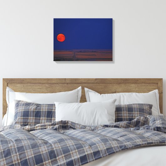 Impression de la toile de lune de récolte (Insitu(Chambre))