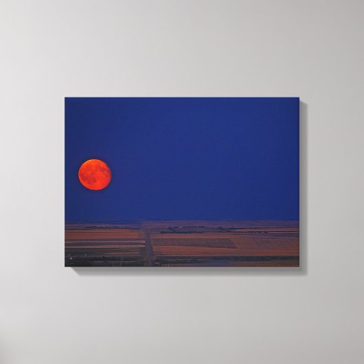 Impression de la toile de lune de récolte (Recto)