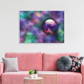 Impression de la toile de matériaux brillants (Insitu(Salon))