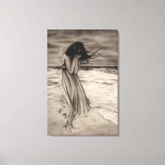 Impression de la toile de pas perdus