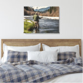 Impression de la toile de pêche à la volée (Insitu(Chambre))