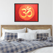 Impression de la toile de peinture Om (Insitu(Chambre))