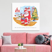 Impression de la toile de père Noël Wet (Insitu(Salon))