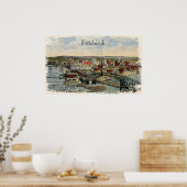 Impression de la toile de Pittsburgh Point 1931 (Cuisine)