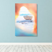 Impression de la toile de plage Vue du corail (Insitu (Plancher de Bois))