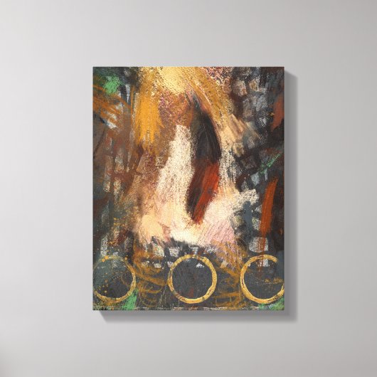 Impression de la toile de plumes (Recto)