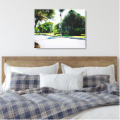Impression de la toile de point de vue tropicale (Insitu(Chambre))