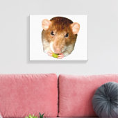 Impression de la toile de rat affamée (Insitu(Salon))