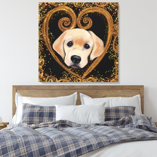 Impression de la toile de récupération Labrador (Insitu(Chambre))
