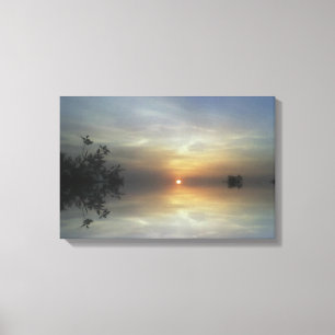 Impression de la toile de soleil reflétant