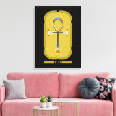Impression de la toile de symbole Ankh (Insitu(Salon))