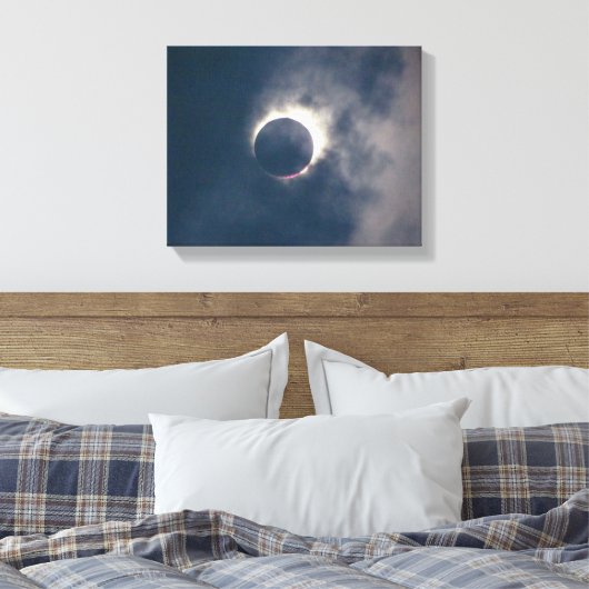 Impression de la toile d'éclipse solaire complète (Insitu(Chambre))