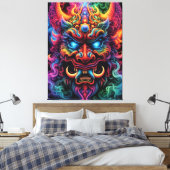 Impression de la toile Demon Japonaise (Insitu(Chambre))