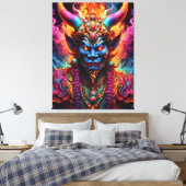 Impression de la toile Demon Japonaise (Insitu(Chambre))