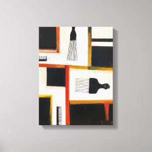 Impression de la toile des Afro Pics & Combs