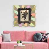 Impression de la toile des trois ours (Insitu(Salon))