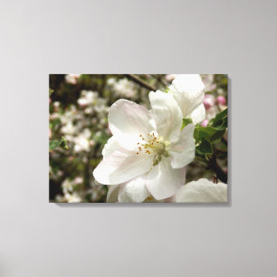 Impression de la toile en fleur Apple