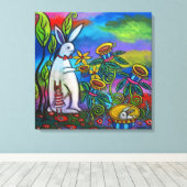 Impression de la toile enroulée de la Galerie de t (Insitu (Plancher de Bois))