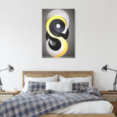Impression de la toile Enso Abstraite (Insitu(Chambre))