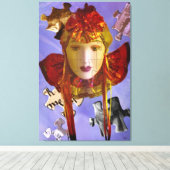 Impression de la toile étirée (Insitu (Plancher de Bois))