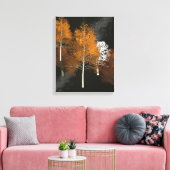 Impression de la toile étirée de fond d'automne (Insitu(Salon))