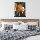 Impression de la toile étirée de fond d'automne (Insitu(Chambre))