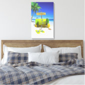 Impression de la toile étirée du jeu de bagages (Insitu(Chambre))