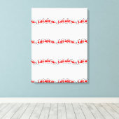 Impression de la toile étirée du logo (Insitu (Plancher de Bois))