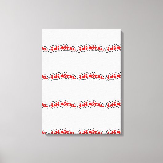 Impression de la toile étirée du logo (Recto)