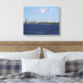 Impression de la toile Milwaukee Skyline (Insitu(Chambre))