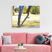 Impression de la toile peinte Ollie (Insitu(Salon))