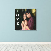 Impression de la toile photo personnalisée (Insitu (Plancher de Bois))