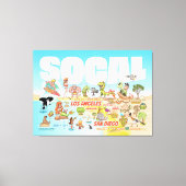 Impression de la toile SoCal (Recto)