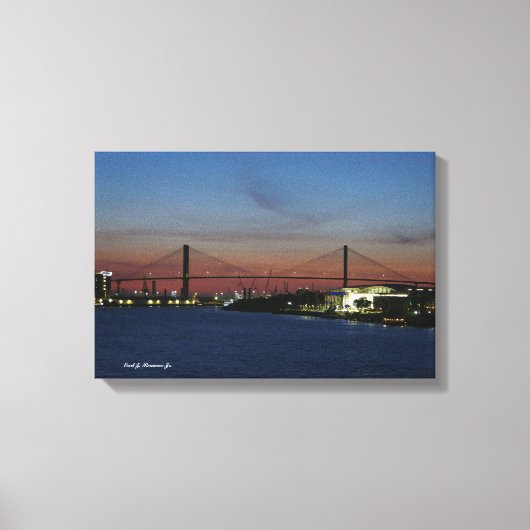 Impression de la toile Talmadge Bridge (Recto)