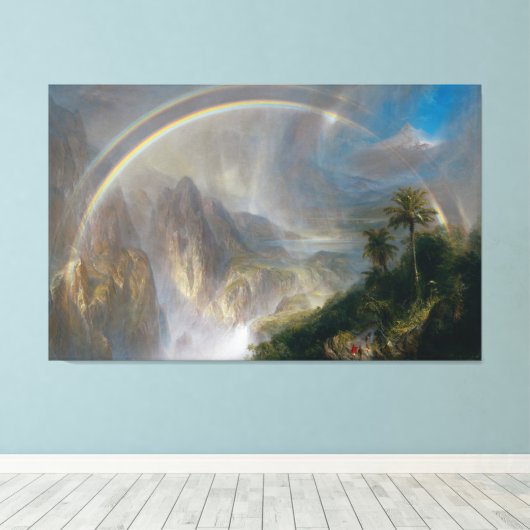 Impression de la toile "Tropiques" de l'église (Insitu (Plancher de Bois))