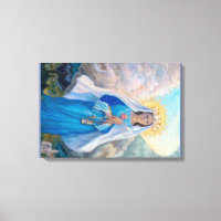 Impression de la toile Vierge du Salut